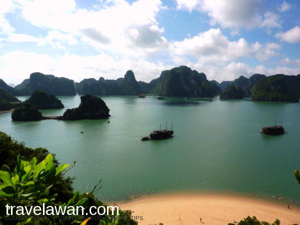 Ke Ha Long Bay, Vietnam dan Menginap di Kapal Junk Boat