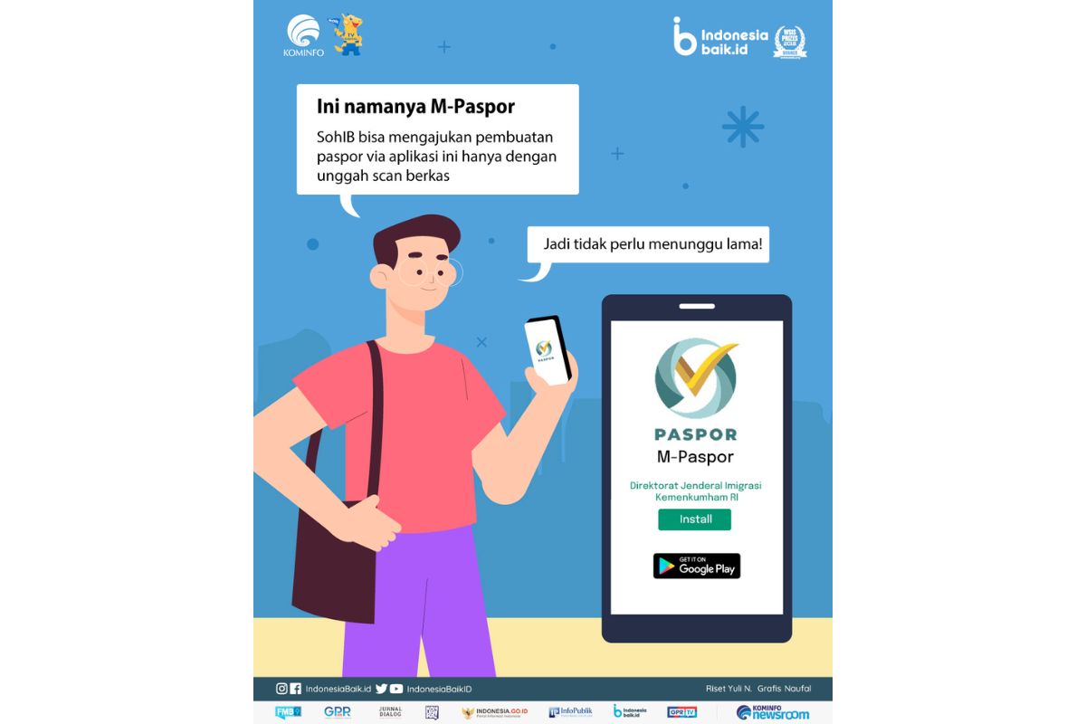 Buat/Perpanjang Paspor Tanpa Calo/Agen
