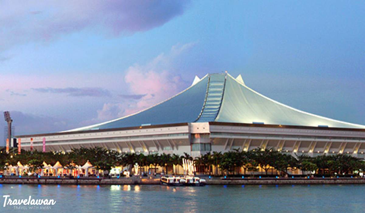 Cara ke Singapore Indoor Stadium dan Kallang Wave Mall, Travelawan