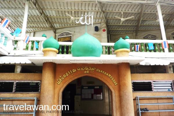 Haroon Mosque juga tercatat sebagai salah satu situs budaya kota Bangkok
