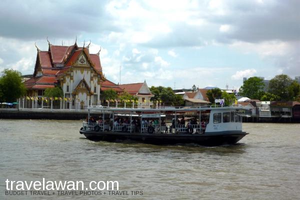 Wisata Murah Bangkok, Naik Chao Phraya Tourist Boat, Travelawan