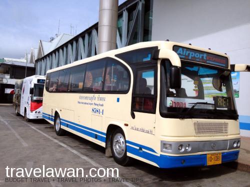 Transportasi Phuket, Shuttle Bus Dari Airport ke Patong Beach, Travelawan