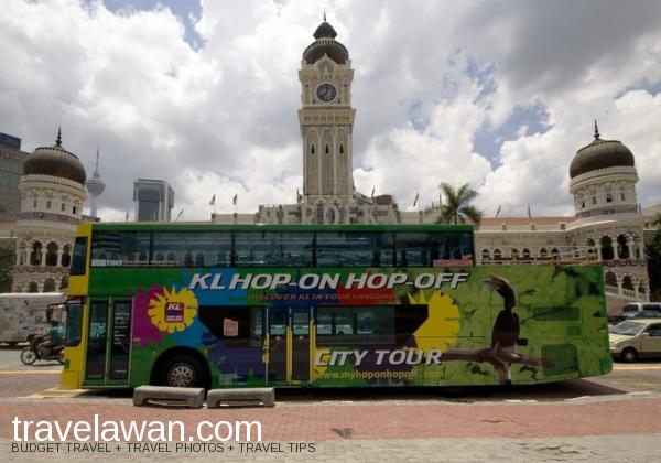 Wisata Kuala Lumpur, Naik Bus KL Hop On Hop Off, Travelawan