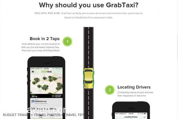 Wisata ke Thailand, Pesan Taxi Pakai Aplikasi GrabTaxi, Travelawan